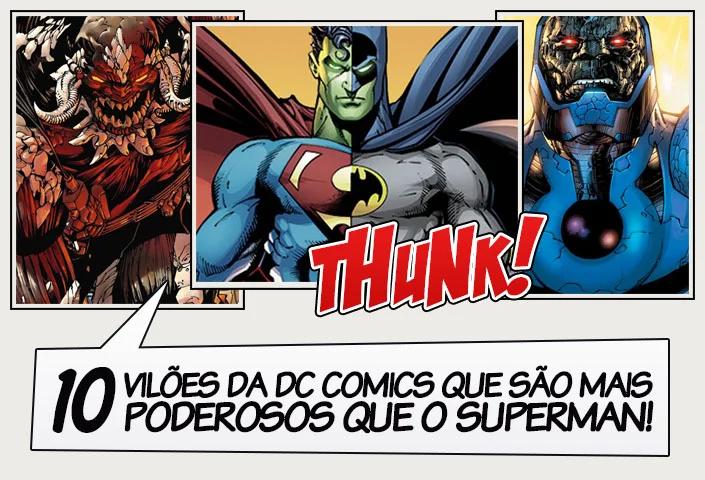 10 vilões da DC Comics que são mais poderosos que o Superman Legião