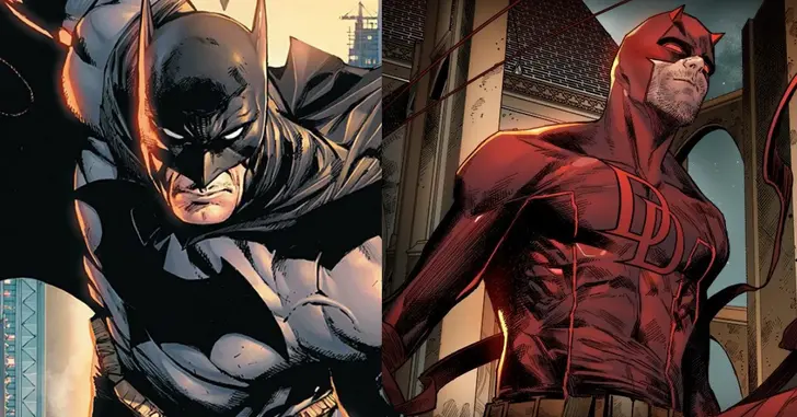 Artista Cria Crossover Entre Batman Demolidor Besouro Azul Homem