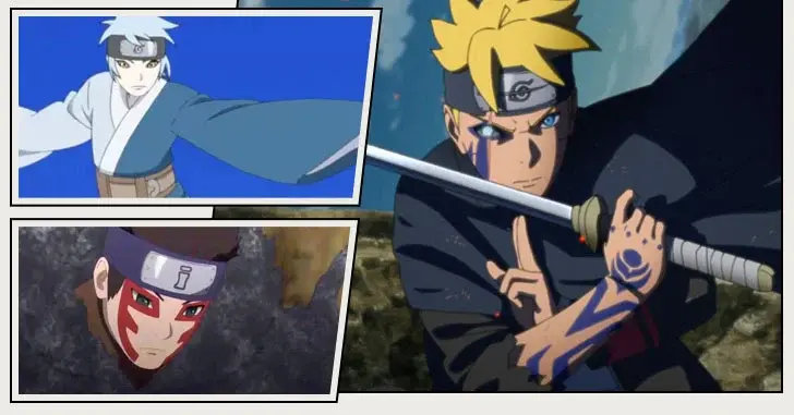 Boruto: Revelados primeiros visuais de integrantes do grupo Kara no anime