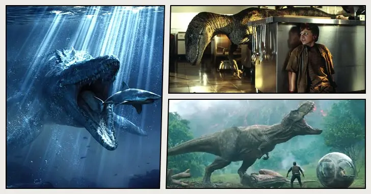 Jurassic World 3: Nova foto mostra dinossauro com visual mais realista