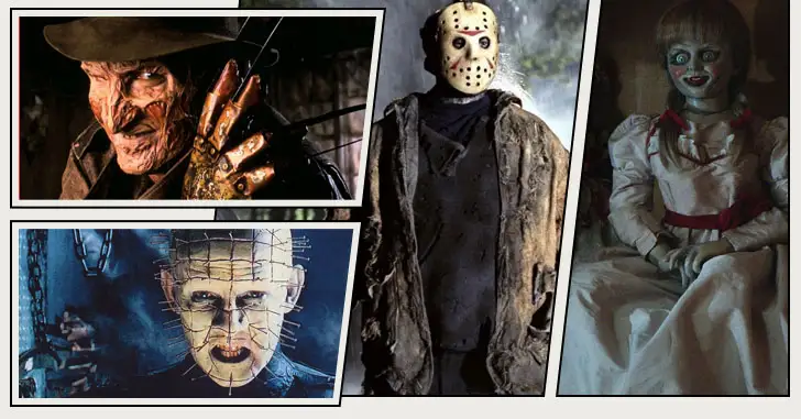 10 visuais mais icônicos de filmes de terror para inspirar sua fantasia no  Halloween