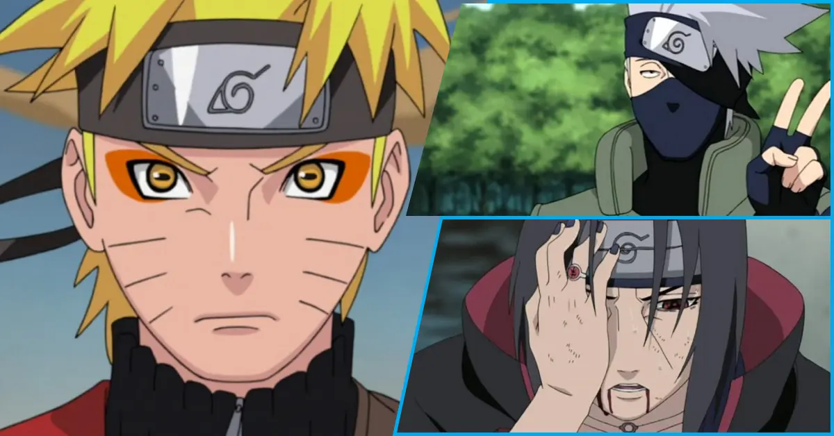 Este era o visual do Terceiro Hokage de Naruto quando ele era jovem