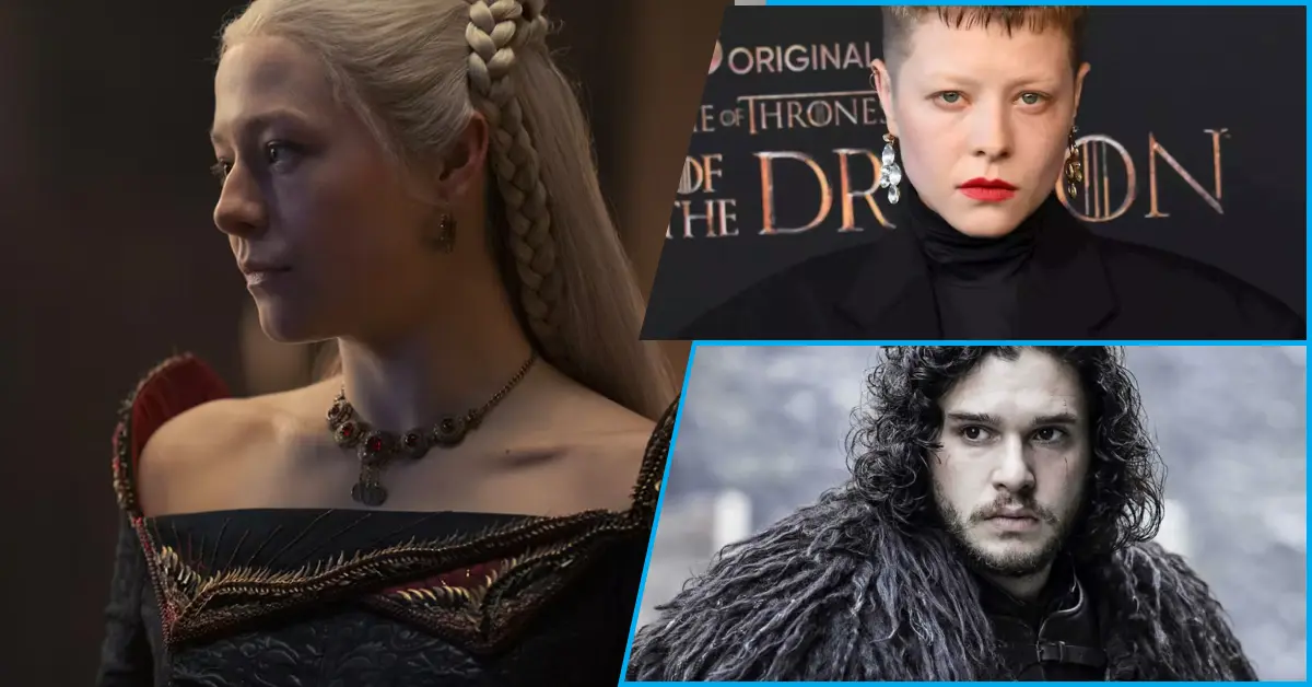 Eu estava com extensões grudadas com cola quente na minha cabeça”: Emma  D'Arcy sobre sua audição de House of the Dragon - Emma D'Arcy Brasil