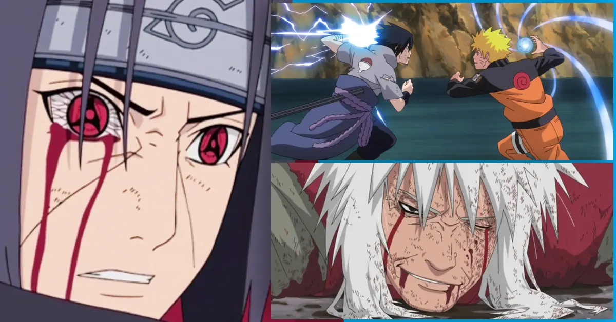 Idade dos personagens de Naruto quando morreram #naruto #narutoshippud