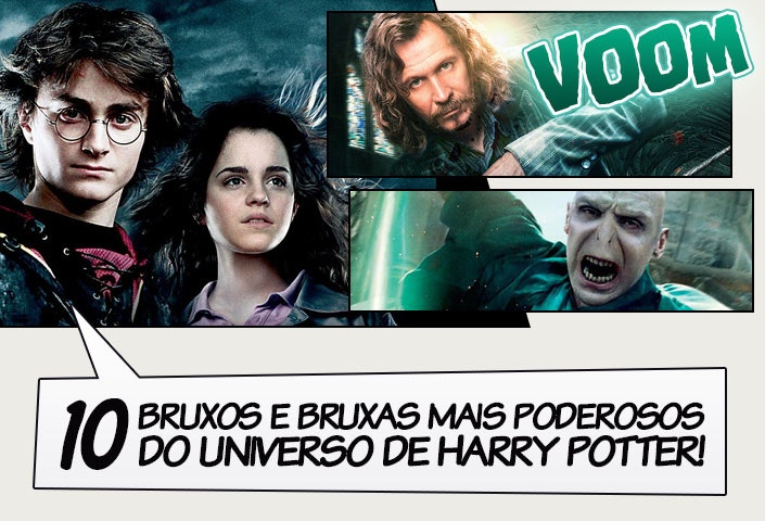 Os bruxos e bruxas mais poderosos do universo de Harry Potter Legião dos Heróis