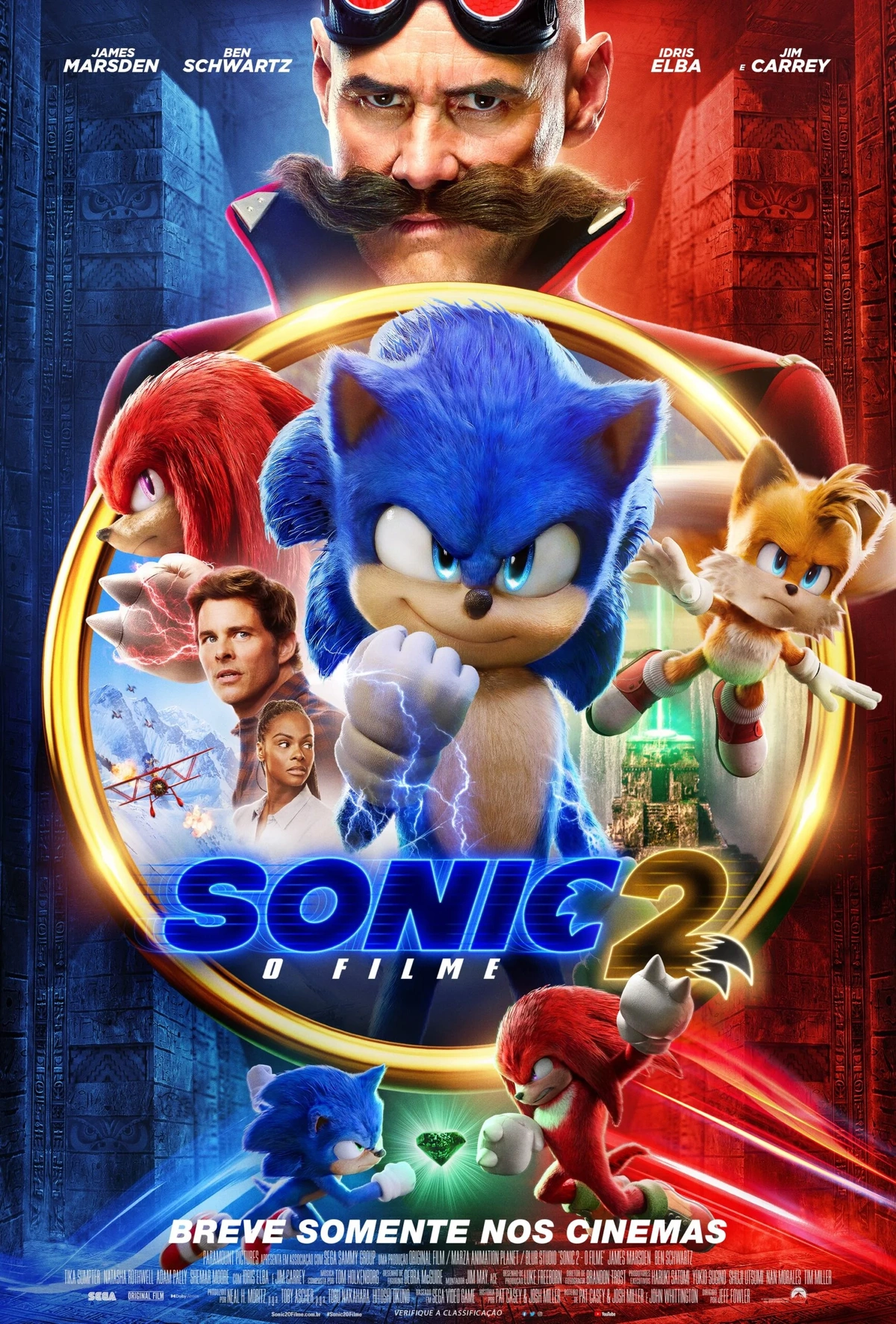 Crítica — Sonic 2: O Filme mistura atmosfera de desenho antigo com uma  sagacidade impecável