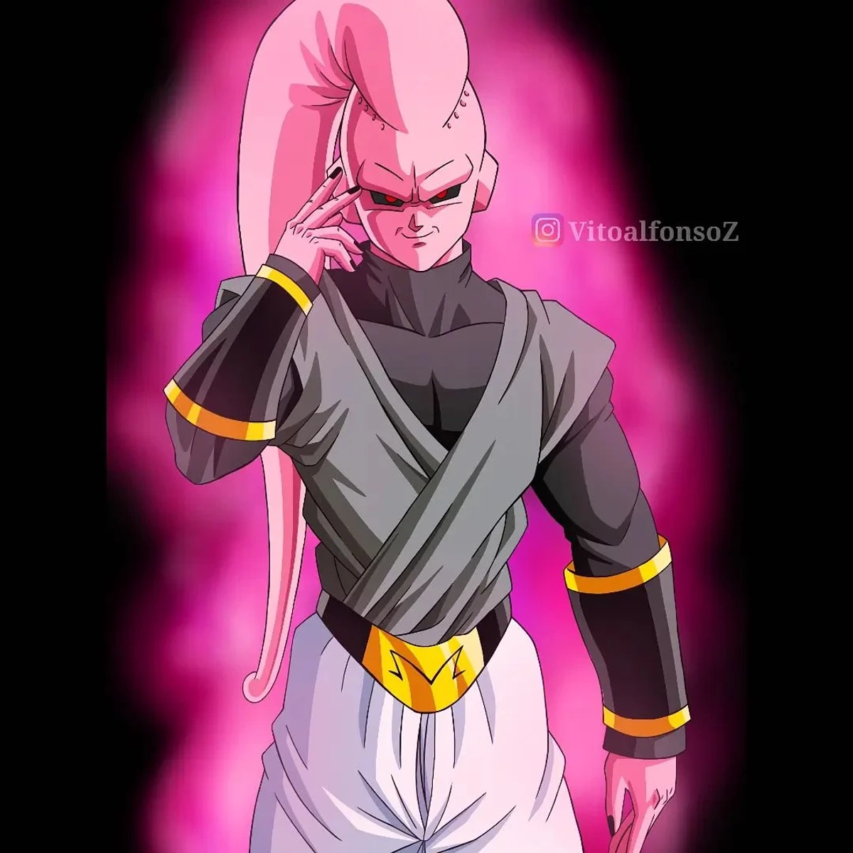 Goku Black e Majin Buu viram um só em fusão ilustrada por fã de Dragon  Ball, veja