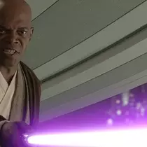 Samuel L. Jackson conta como conseguiu o sabre de luz roxo em Star Wars -  NerdBunker