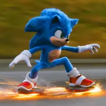 Essa é a nova foto do meu perfil porque eu sou um tails do filme e eu sou o  melhor amigo do sonic do filme