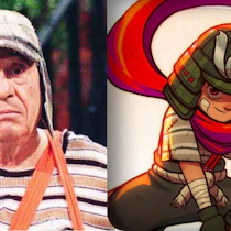 Chapolin vira stand do Chaves em arte de fã de Jojo's Bizarre