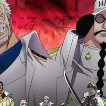 Marinha e Governo Mundial: One Piece Filme 'RED