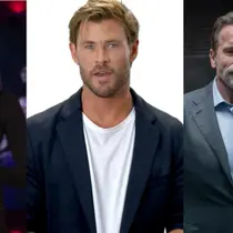 O ator Chris Hemsworth está se esforçando para parecer um deus