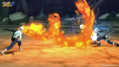 Naruto: Ultimate Ninja Storm 4 com personagens do filme The Last