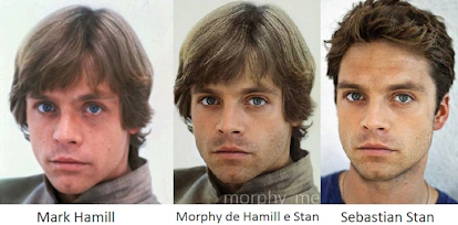Por que o rosto de Mark Hamill é tão diferente entre Star Wars