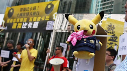 Mudança de nomes de Pokémons gera protesto nas ruas de Hong Kong