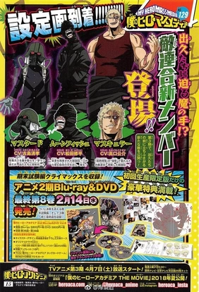 Design do vilão de Boku no Hero Academia Movie: Two Heroes