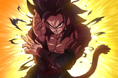 Super Saiyan 4 Goku, Filho Goku, png