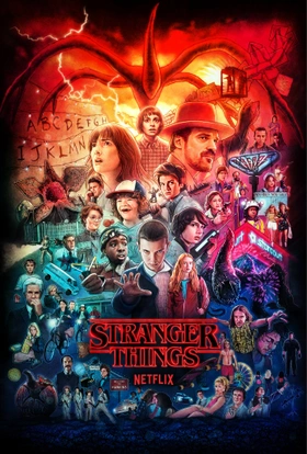 Stranger Things: Will e monstro no céu em novo cartaz da 2ª temporada