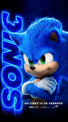 Póster japonês de Sonic – O Filme