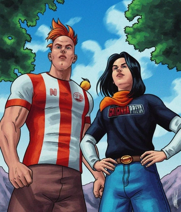 Ilustrador da Marvel Comics desenha personagens de Dragon Ball