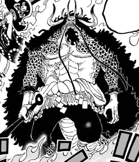 One Piece: Kaido ganha forma demoníaca em novo capítulo do mangá