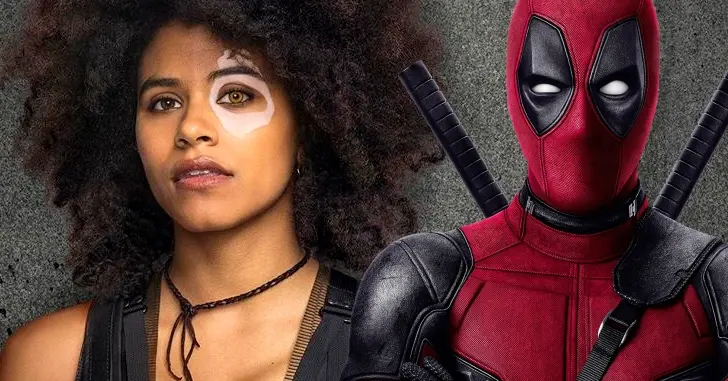 Atriz cai de paraquedas vestida de Domino no set de Deadpool 2