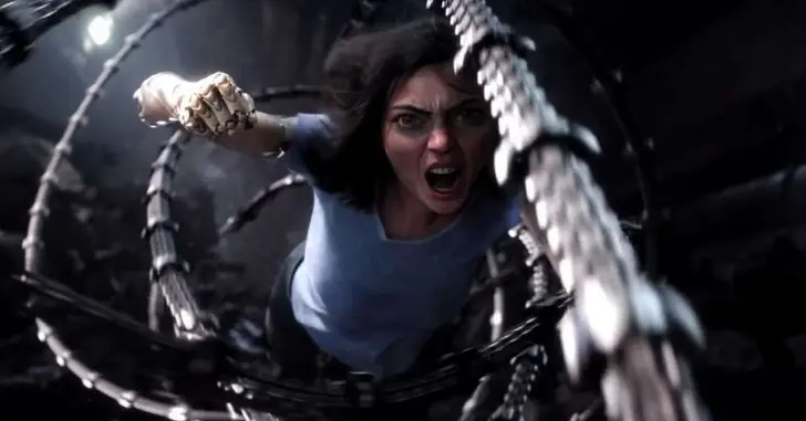 ALITA: Anjo de Combate (ANIME versus FILME), HUD CINE