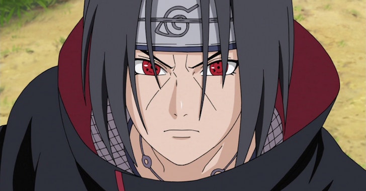 Naruto - Primeiro esboço do personagem Itachi não parecia nada com