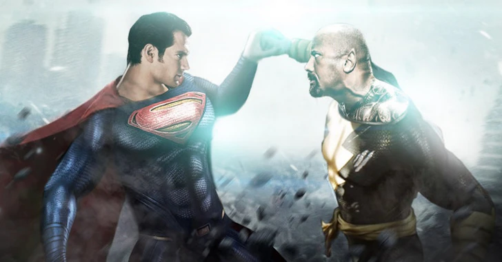 Superman vs Adão Negro: Dwayne Johnson confirma planos de filme com luta  entre os dois