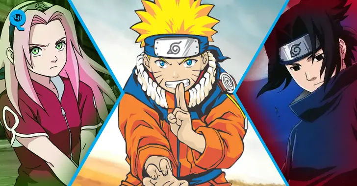 personagens  4 integrante do time 7-Naruto Classico, capítulo 1