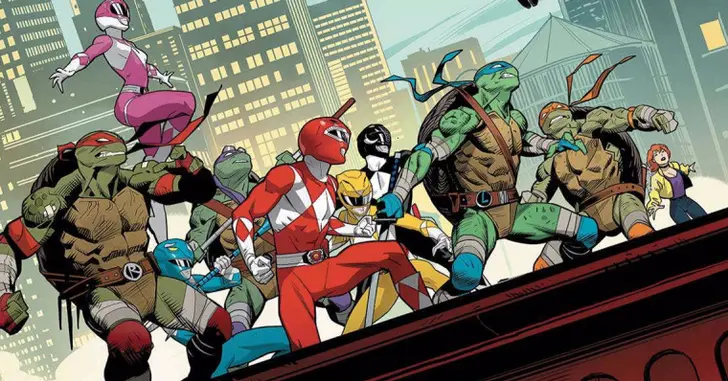 Crossover entre Power Rangers e Tartarugas Ninjas é anunciado