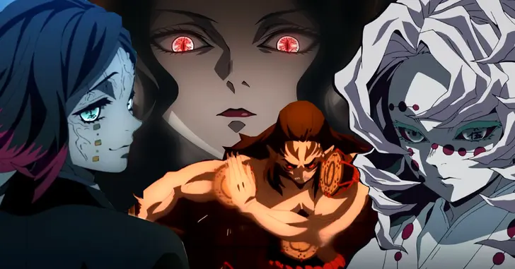 Como cada LUA INFERIOR se TORNOU um ONI em Demon Slayer