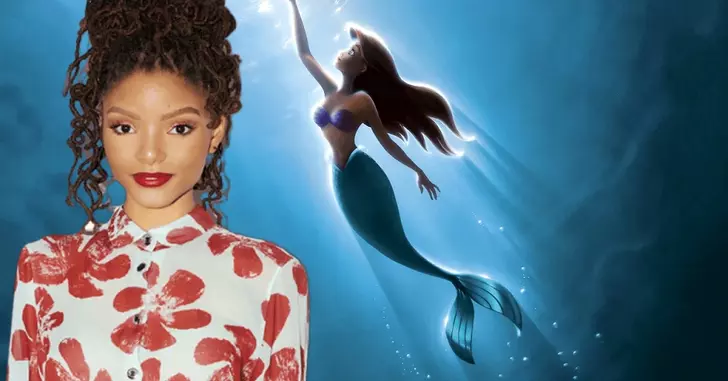 A Pequena Sereia Novas Fotos Mostram Mais De Halle Bailey Como Ariel