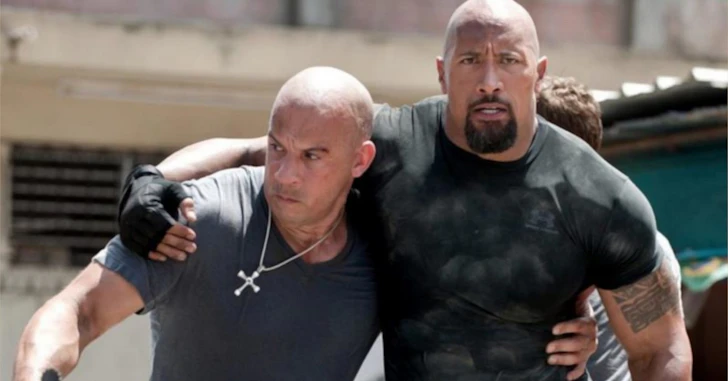 Vin Diesel relembra atritos com The Rock durante filmagens de Velozes e  Furiosos - NerdBunker