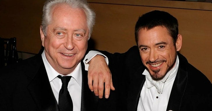 Robert Downey Sr Tower Heist Robert Downey Jr Pays Tribute To Father Who Died After