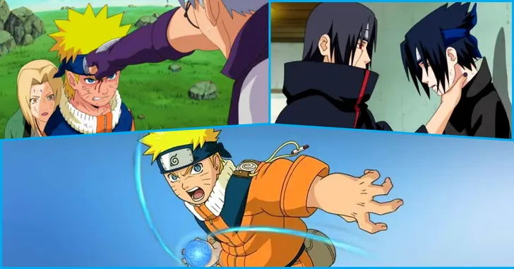 personagens  4 integrante do time 7-Naruto Classico, capítulo 1