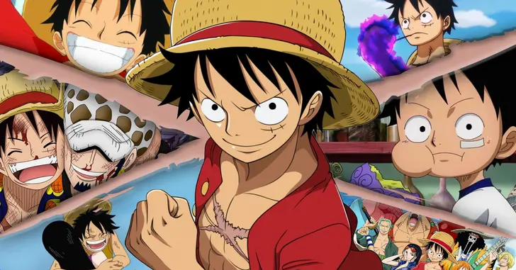 Personagem de desenho animado luffy one piece ia generativa