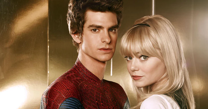 O Homem-Aranha de Andrew Garfield finalmente se reúne com Gwen Stacy em um  pôster tocante para fãs de filmes da Marvel