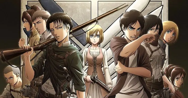 Attack on Titan divulga novas artes de Levi e Mikasa