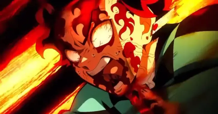 Tanjiro usa a respiração do sol demon slayer 2 temporada