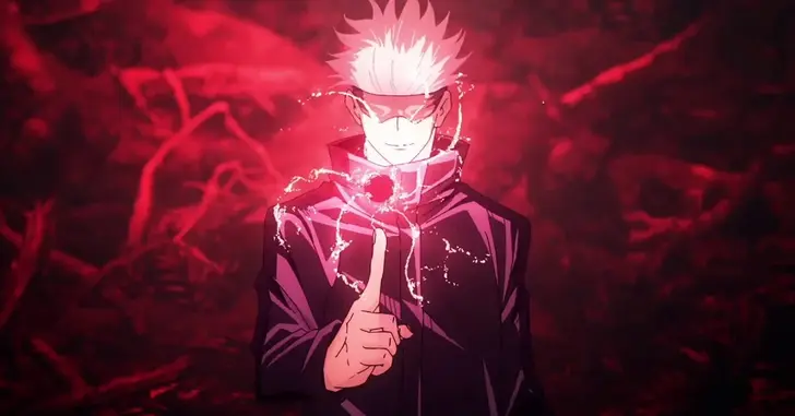 Azul e Vermelho - Satoru Gojo (Jujutsu Kaisen) - Novatroop 