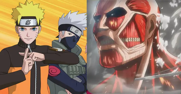 Attack on Titan e Naruto estão entre os animes mais vistos da