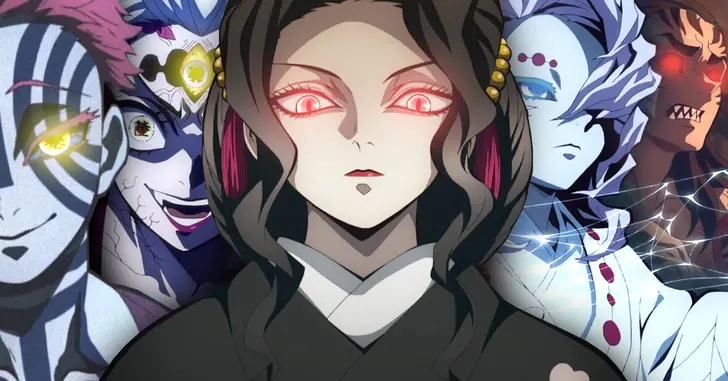 Os Onis de Demon Slayer - Todas as Luas Superiores de Kimetsu no