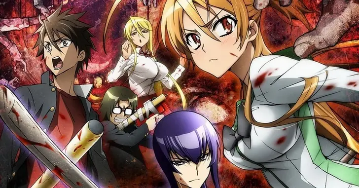 💥5 Animes Parecidos a HIGHSCHOOL OF THE DEAD ⭐ 