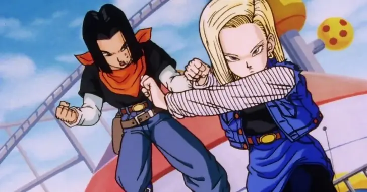 dragon ball android 17 & 18 DRAGON BALL Z