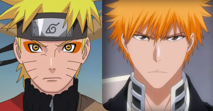 Anime, Bleach, Naruto, Crossover, Ichigo Kurosaki, One Piece