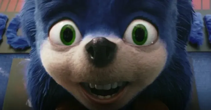 Sonic feio está de volta, mas no filme Tico e Teco: Defensores da