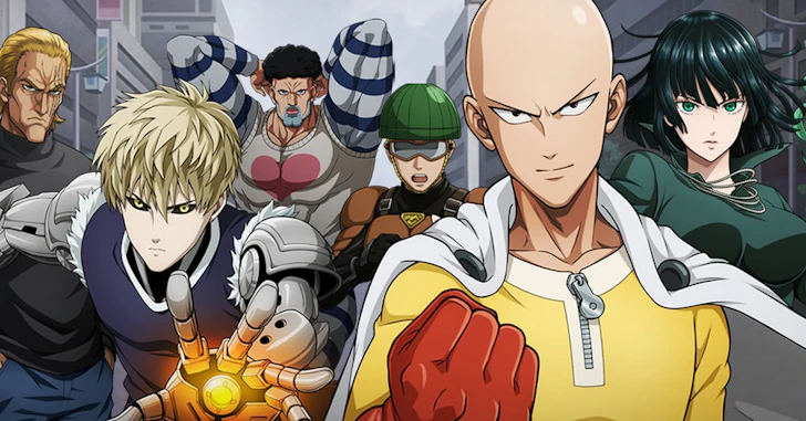 Japoneses elegem One Punch Man como um dos melhores animes da temporada até  agora