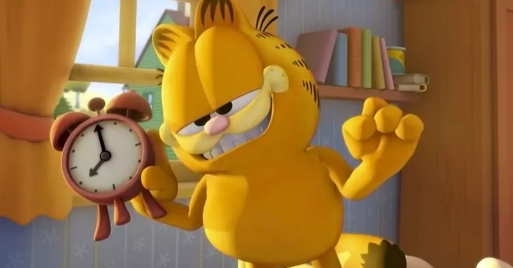 O lado OCULTO por trás do GARFIELD 🫣 #garfield #casosassustadores