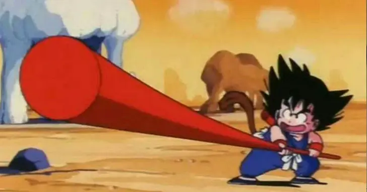 Goku Criança Com Bastão - Dragon Ball